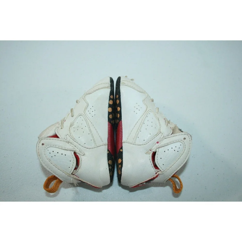 RARE Nike Air Jordan 7 Retro Baby/Infant Soft Bottom Crib Shoes Sz 2C 305076-101
